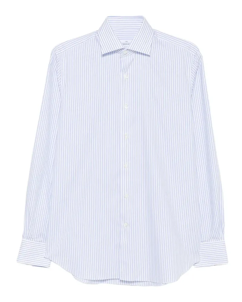 Alessandro Gherardi striped cotton shirt - Weiß Weiß
