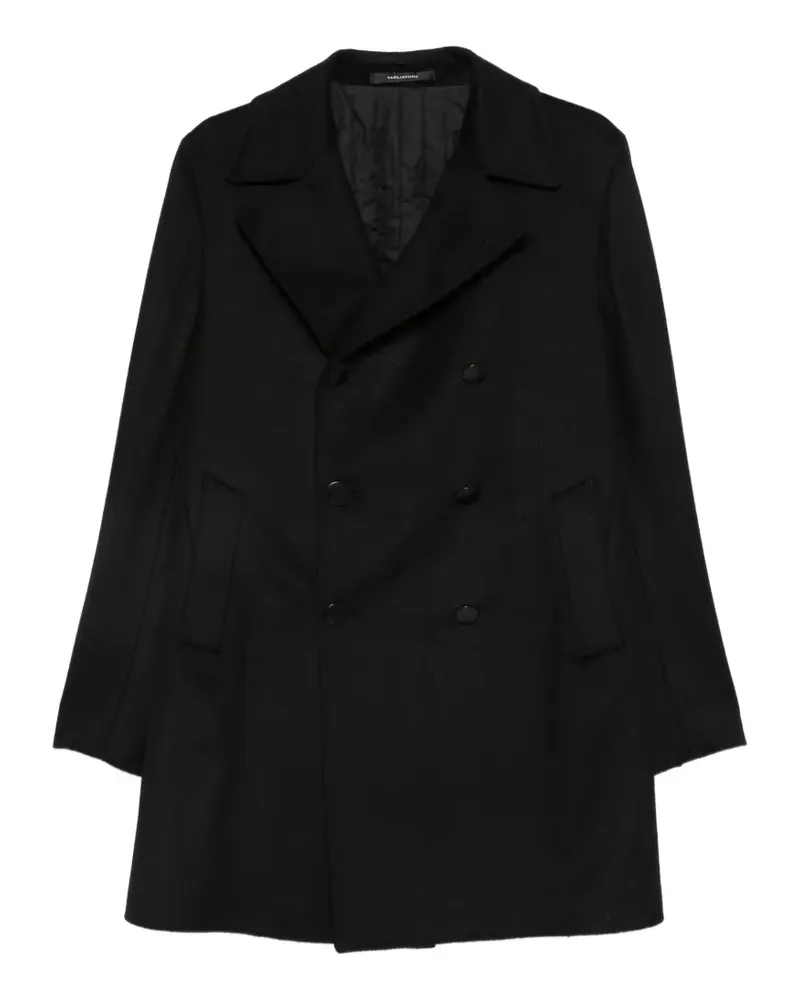 Tagliatore Doppelreihiger Mantel - Schwarz Schwarz