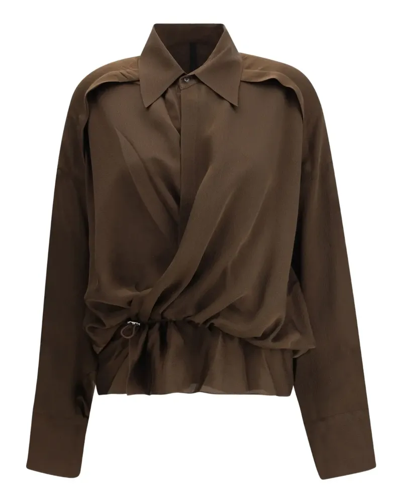 Petar Petrov silk blouse - Braun Braun