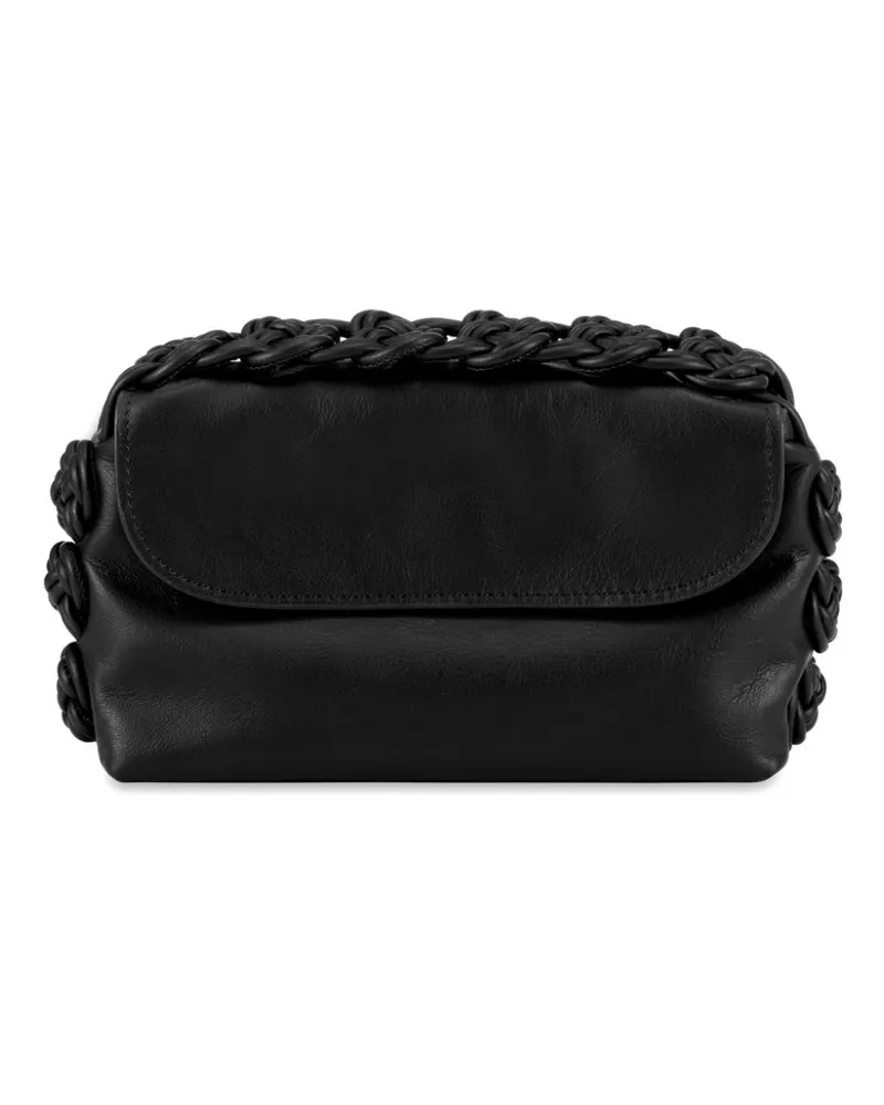 Shanghai Tang Rose Knot Clutch - Schwarz Schwarz