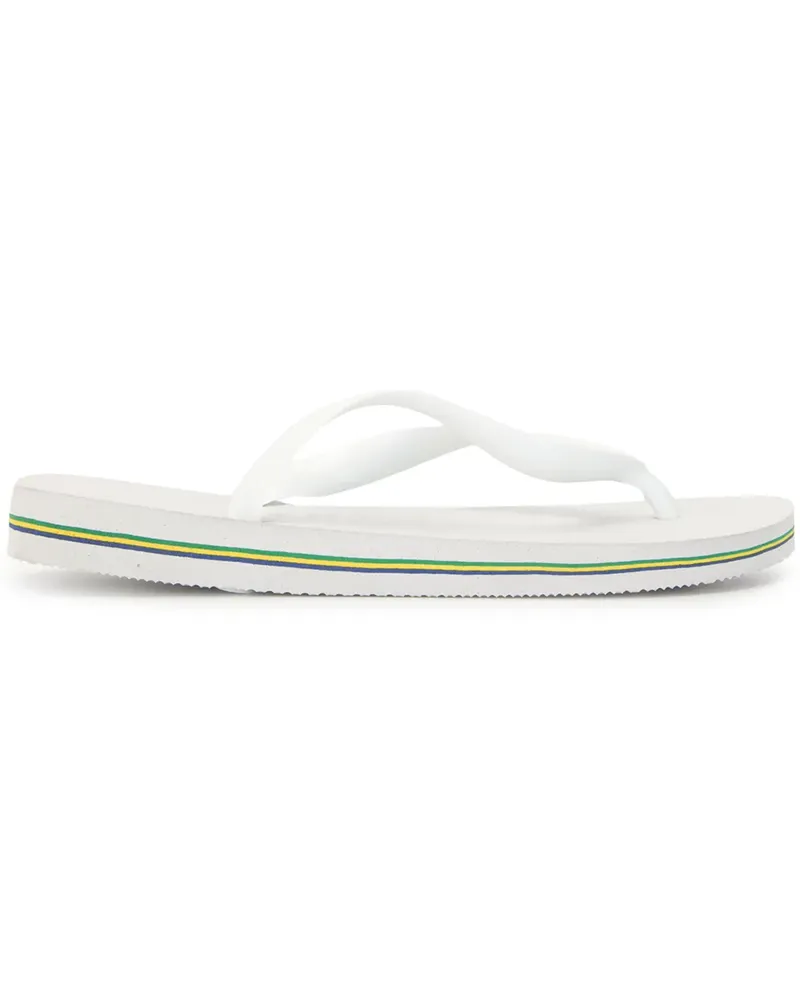 Havaianas Flip-Flops mit Logo - Weiß Weiß