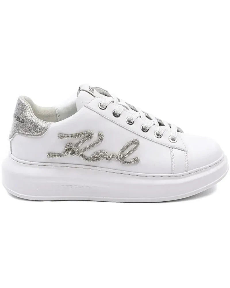 Karl Lagerfeld Kapri Sneakers - Weiß Weiß