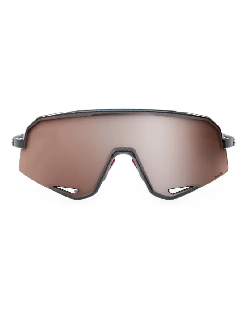 100% Eyewear Slendale geometric-frame sunglasses - Schwarz Schwarz