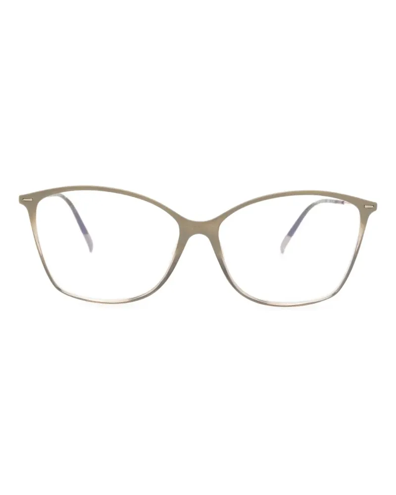 Silhouette cat-eye glasses - Braun Braun