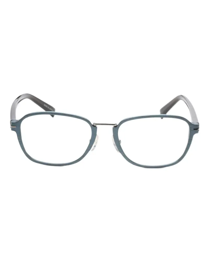 Tumi Brille mit geometrischem Gestell - Blau Blau
