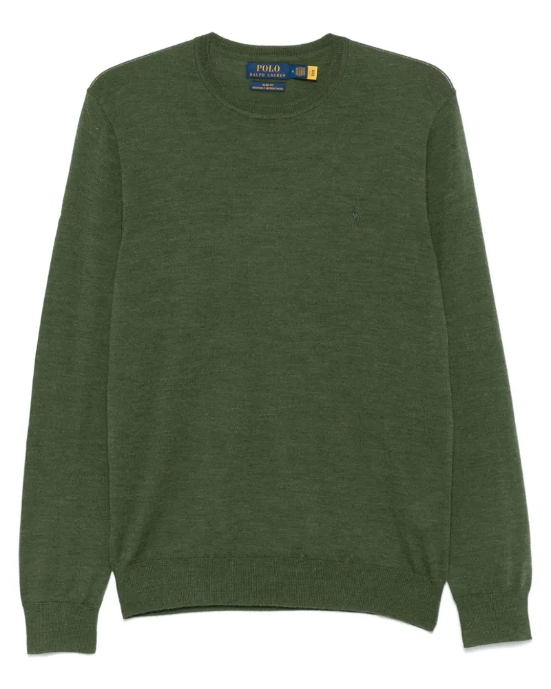 Ralph Lauren Pullover mit Polo Pony - Grün Grün