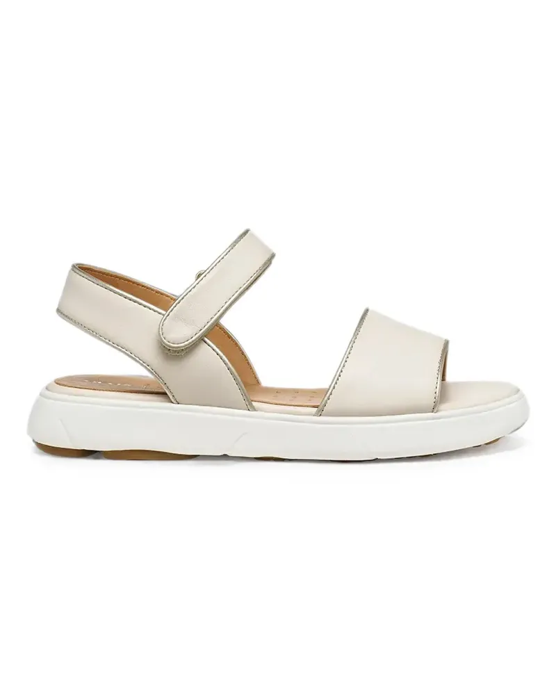 Geox Nebula 2.0 C S touch-strap leather sandals - Nude Nude