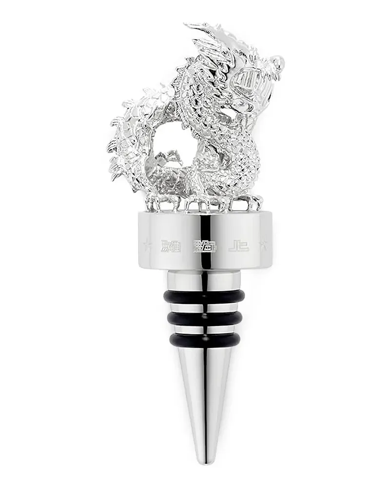 Shanghai Tang Tang Dragon wine stopper - Silber Silber