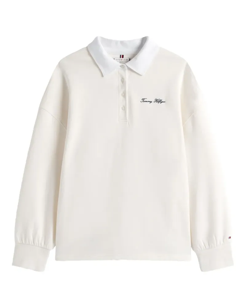 Tommy Hilfiger Poloshirt mit Kragen - Nude Nude