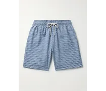 Beacon Slim-Fit Long-Length Printed Recycled Swim Shorts