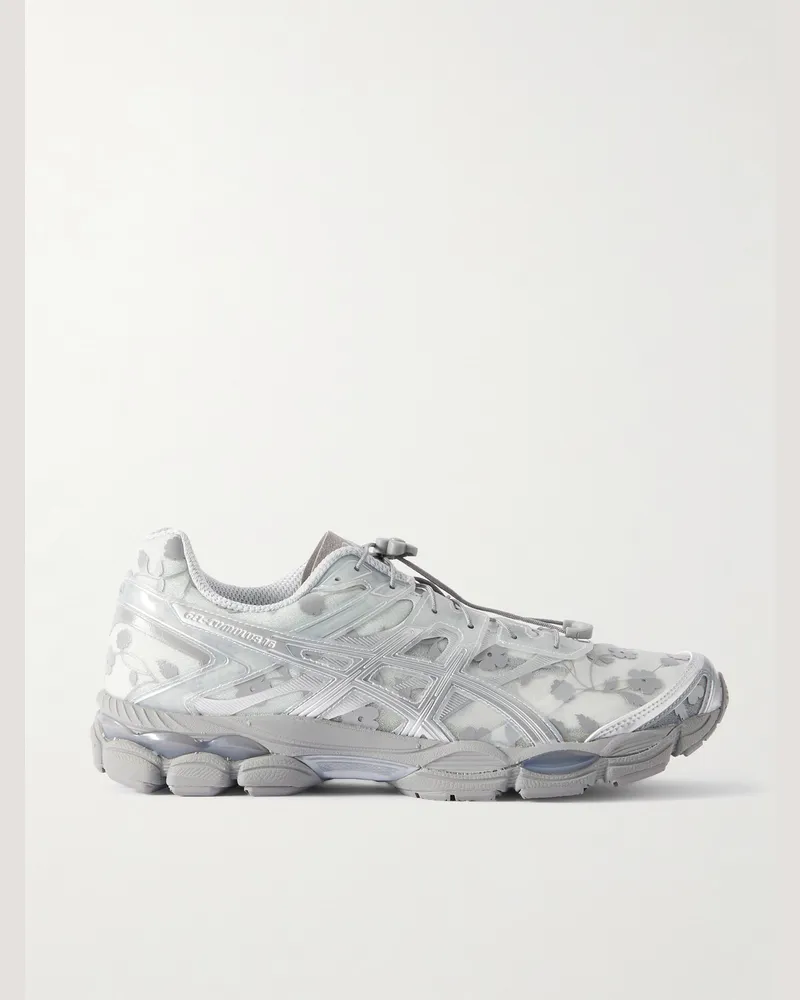 Asics Cecilie Bahnsen GEL-CUMULUS™ 16 Sneakers aus Mesh mit Gummibesatz Grau