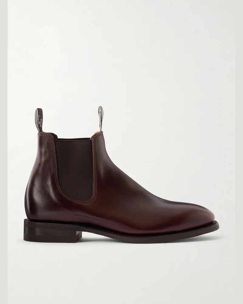 R.M.Williams Comfort Craftsman Leather Chelsea Boots Brown