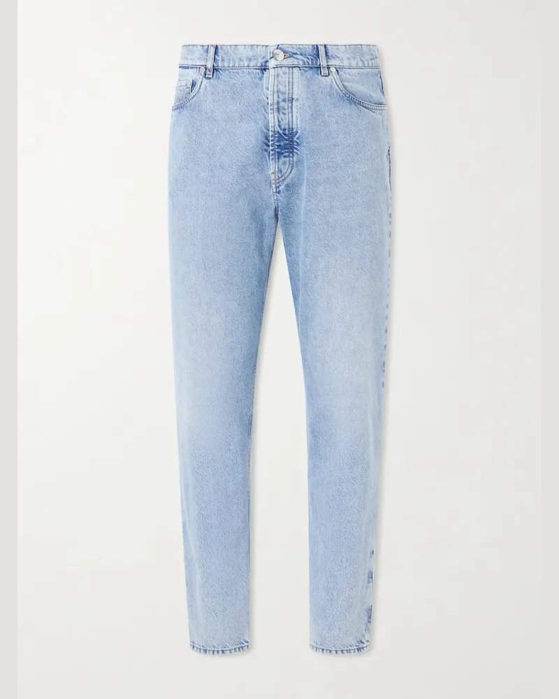 Brunello Cucinelli Straight-Leg Jeans Blue