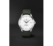 MR PORTER 10th Birthday Edition Clifton Baumatic Chronometer 40 mm Uhr aus Stahl mit automatischem Aufzug und Canvas-Armband, Ref.-Nr.: M0A10664