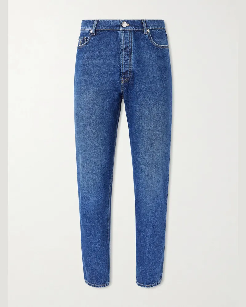 Brunello Cucinelli Straight-Leg Jeans Blue