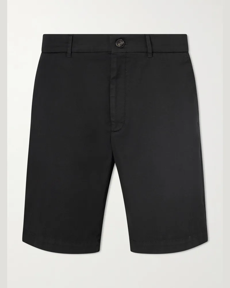 Brunello Cucinelli Bermudashorts aus einer Baumwollmischung Schwarz