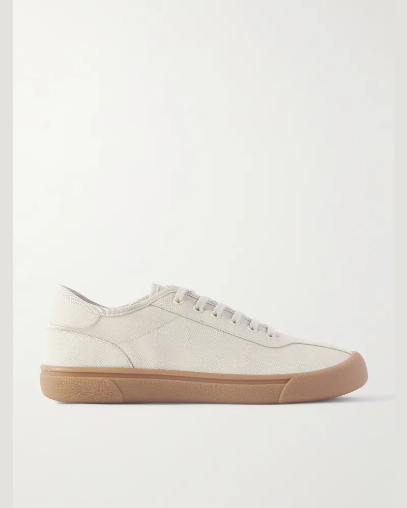 The Row Sneakers aus Canvas mit Ripsband Grau