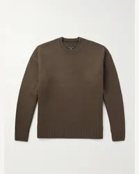 Rag & Bone Clarkson Pullover aus Wolle Braun