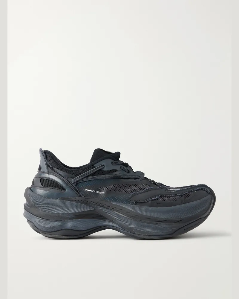 Balenciaga Jet Rubber Sneakers Black