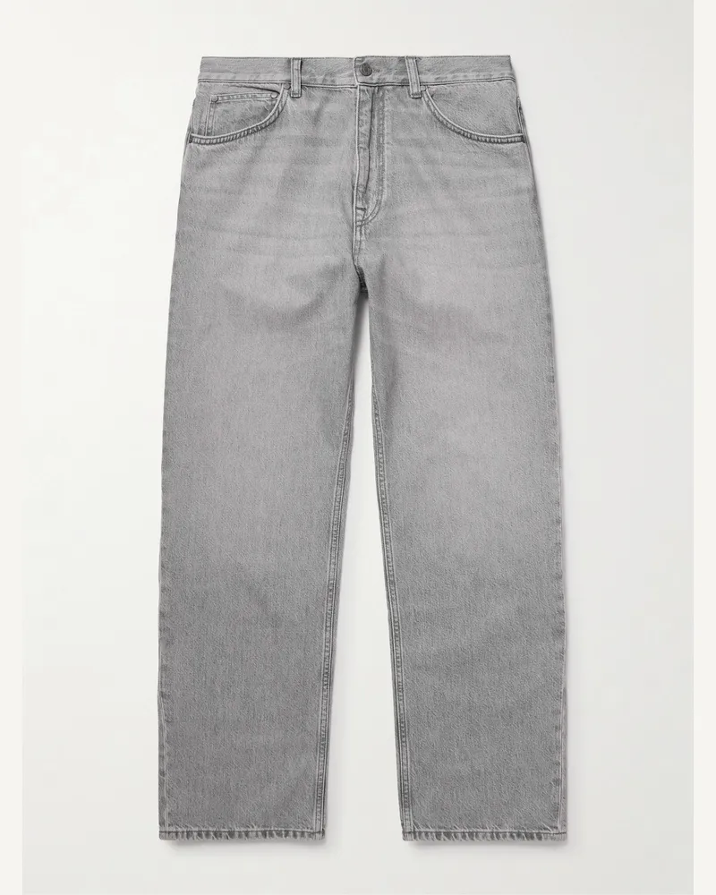 NN 07 Otis 10034 Straight-Leg Organic Jeans Gray