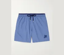 Moka Straight-Leg Mid-Length ECONYL® Swim Shorts