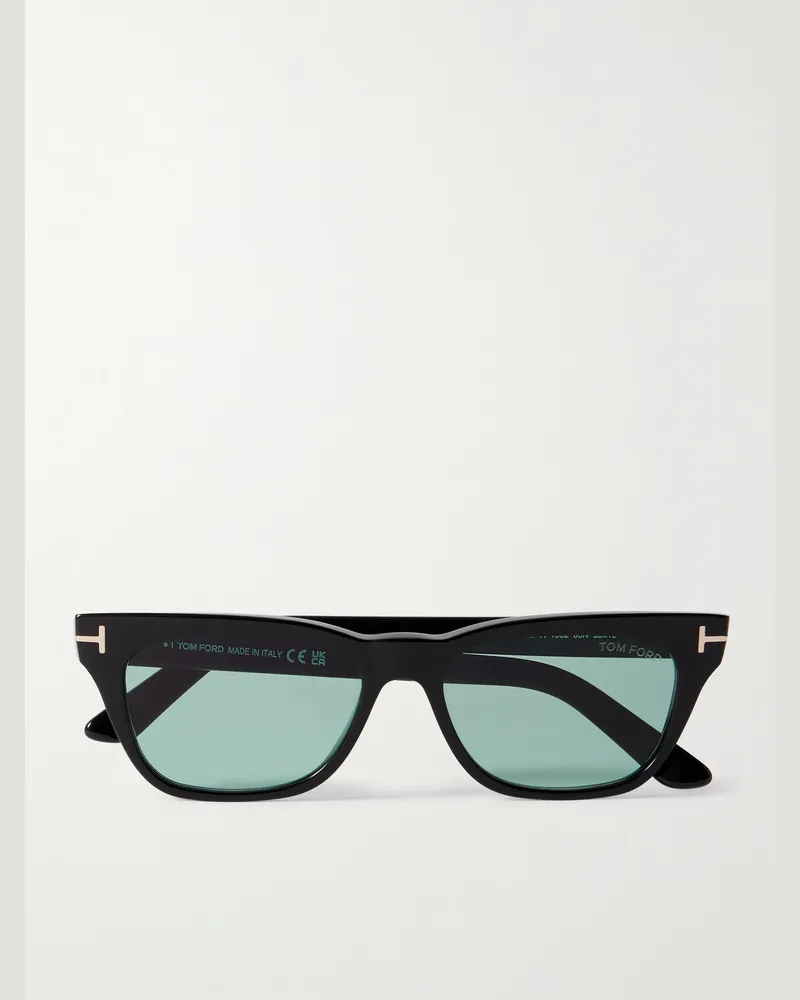 Tom Ford Penn Sonnenbrille mit D-Rahmen aus Azetat Schwarz