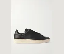 Warwick Sneakers aus vollnarbigem Leder mit Perforationen