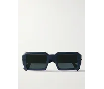 graphy Sonnenbrille mit eckigem Rahmen aus Azetat