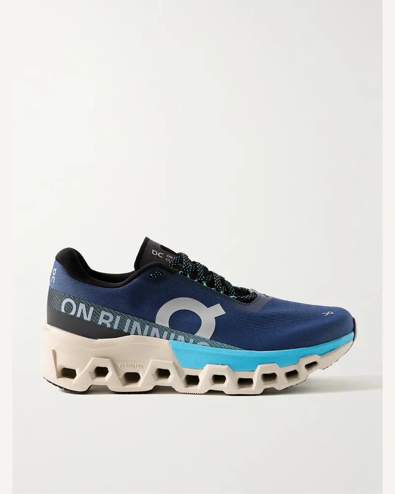 ON Cloudmster 2 Laufschuhe aus Mesh mit Gummibesatz Blau