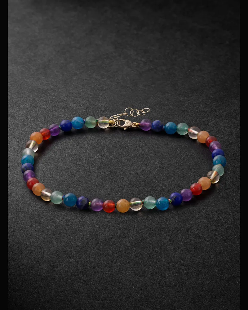 JIA JIA Kette aus Gold mit mehreren Steinen Gold