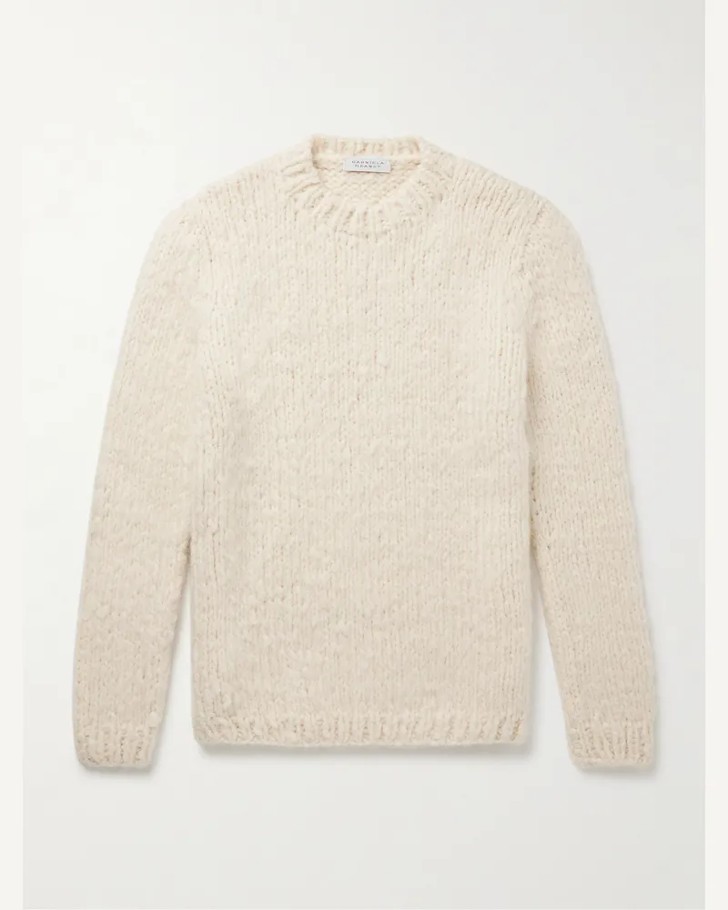 Gabriela Hearst Lawrence Pullover aus Welfat-Kaschmir Neutral