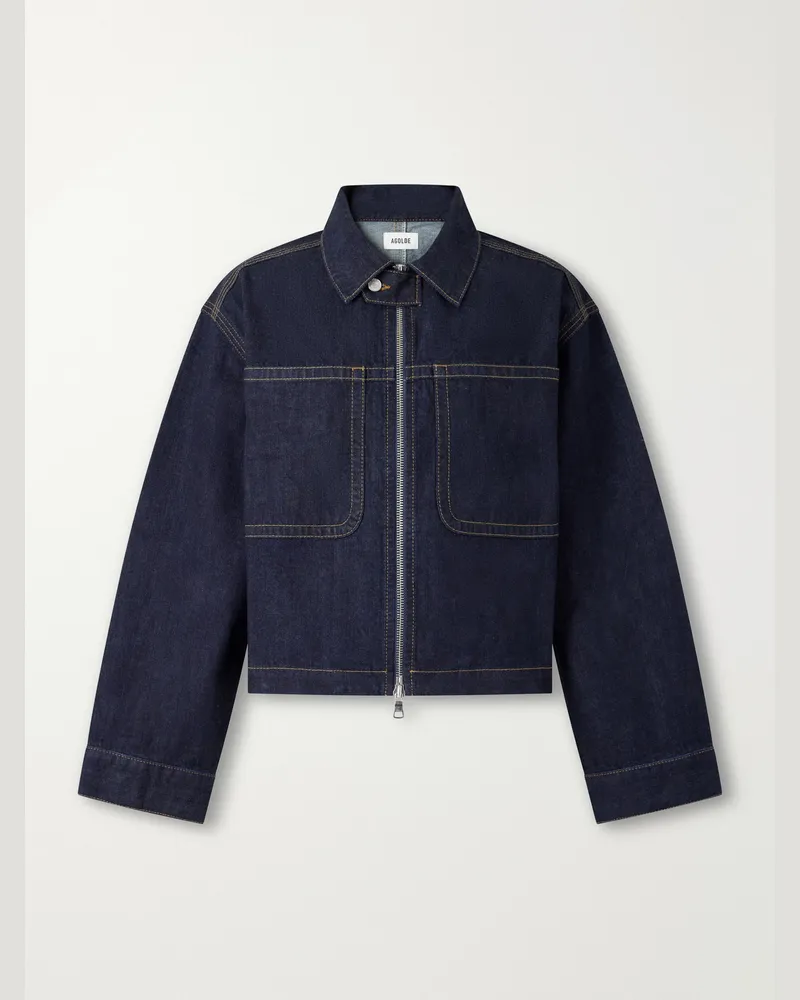 AGOLDE Croydon Denim Jacket Blue