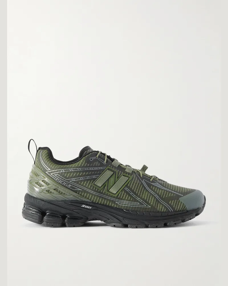 New Balance 1906 Sneakers aus Ripstop mit Gummibesatz Grün