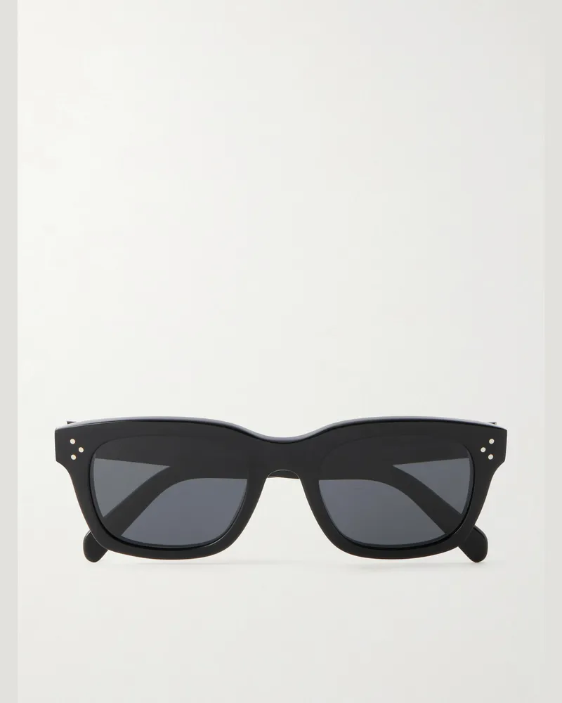 Celine Square-Frame Sunglasses Black