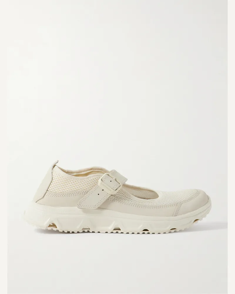 Salomon Marie-Jeanne Sneakers aus Mesh mit Nubuklederbesatz Neutral