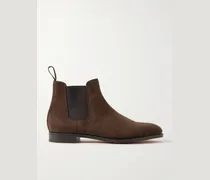 Lawry Chelsea Boots aus Veloursleder