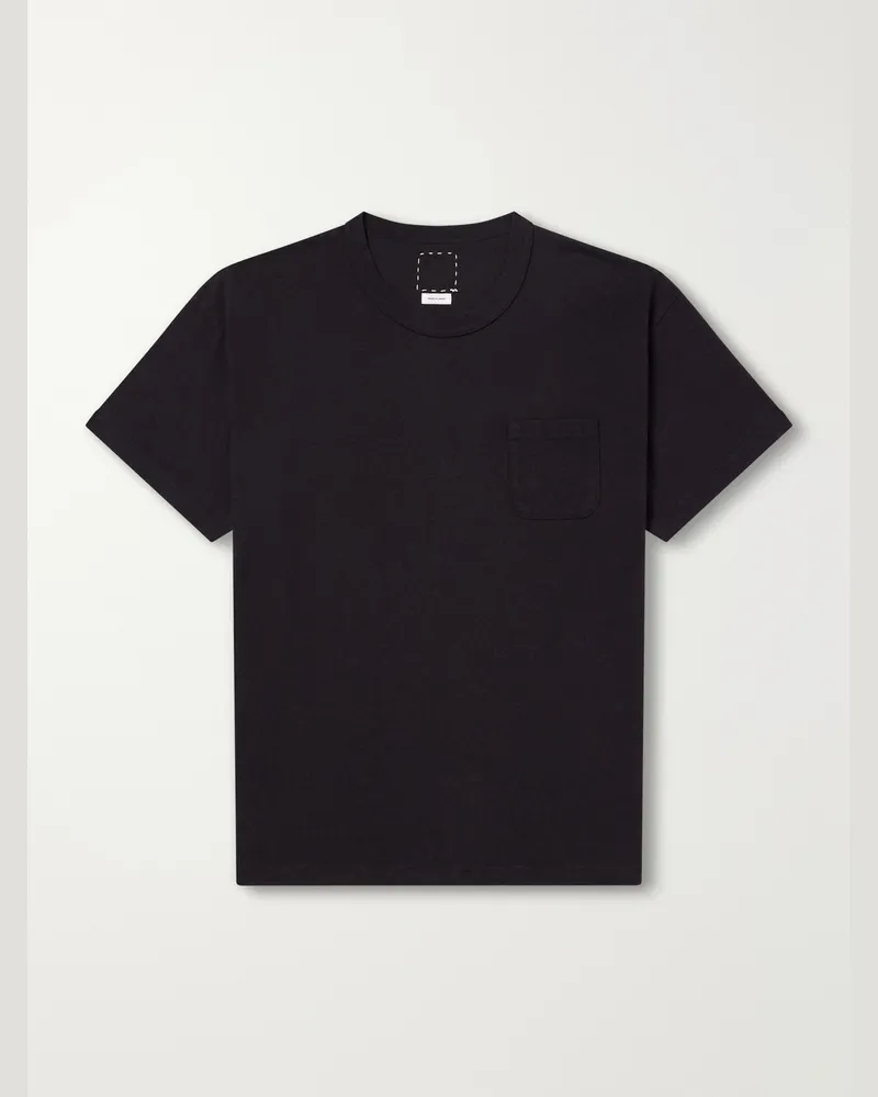 Visvim Ultimate Jumbo II Cotton-Jersey T-Shirt Black