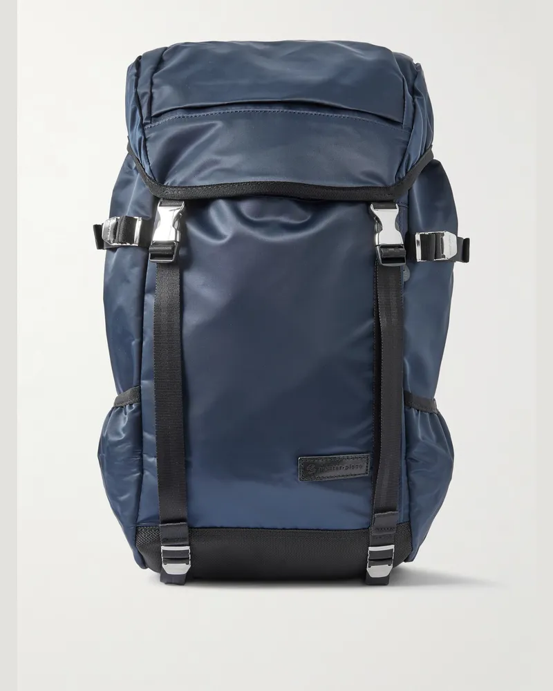 MASTER PIECE Lightning Flap Rucksack aus „CORDURA® Ballistic“-Material Blau