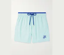 Moka Straight-Leg Mid-Length ECONYL® Swim Shorts
