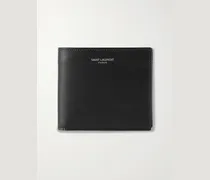 Pebble-Grain Leather Billfold Wallet