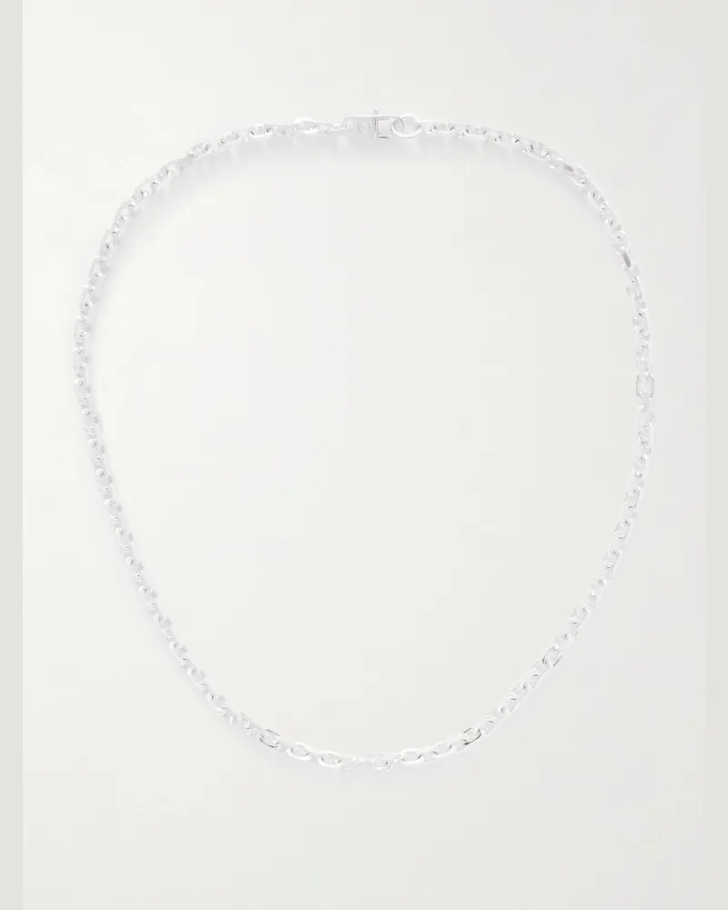 Hatton Labs Anchor Gliederkette aus Silber Silber