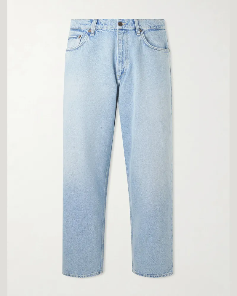 Rag & Bone Authentic Wide-Leg Jeans Blue