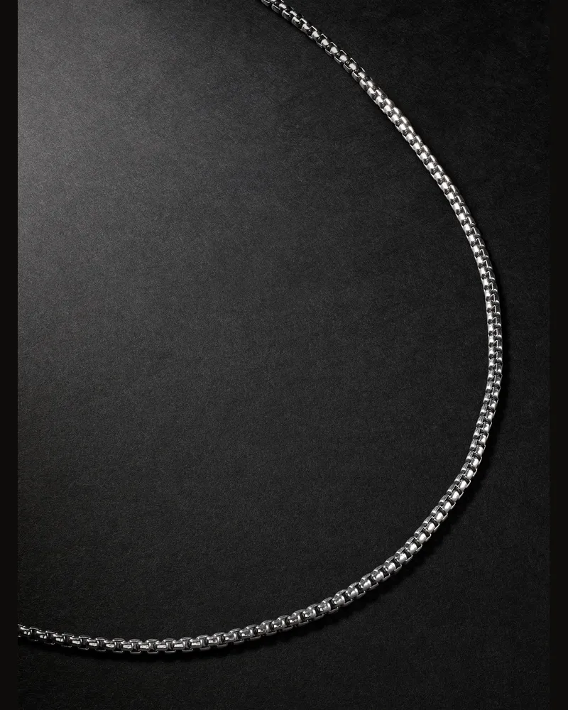 David Yurman Gliederkette aus Sterlingsilber Silber