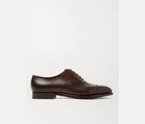 Chelsea Cap-Toe Burnished-Leather Oxford Shoes