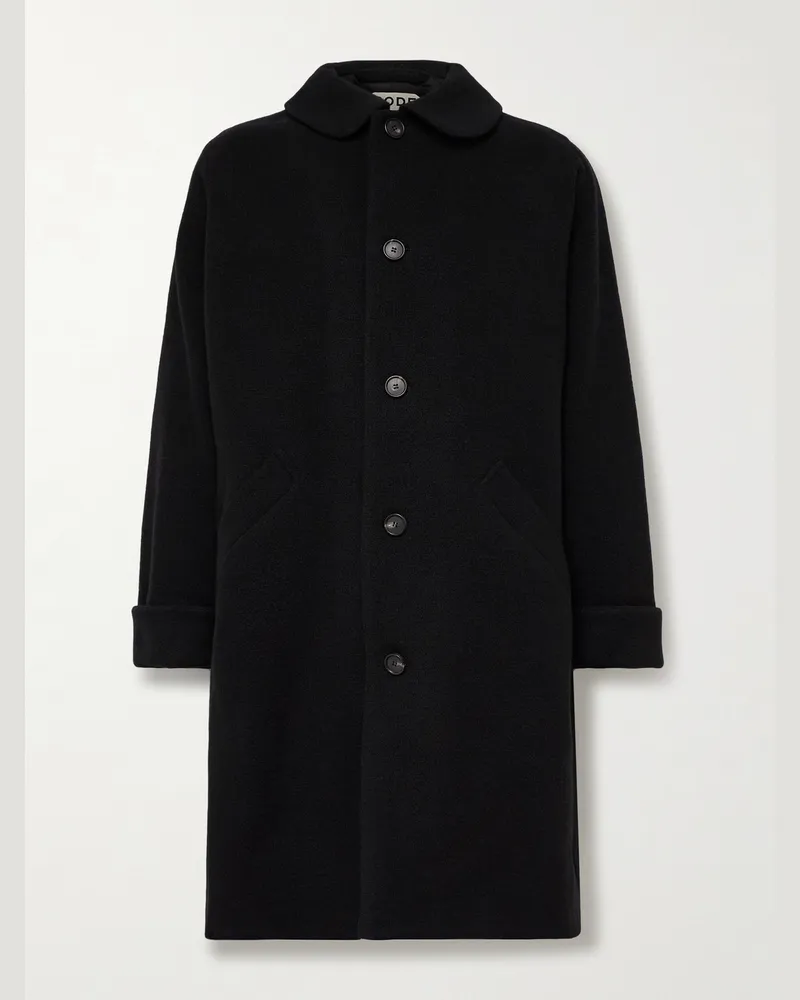 BODE Bell Wool Coat Black