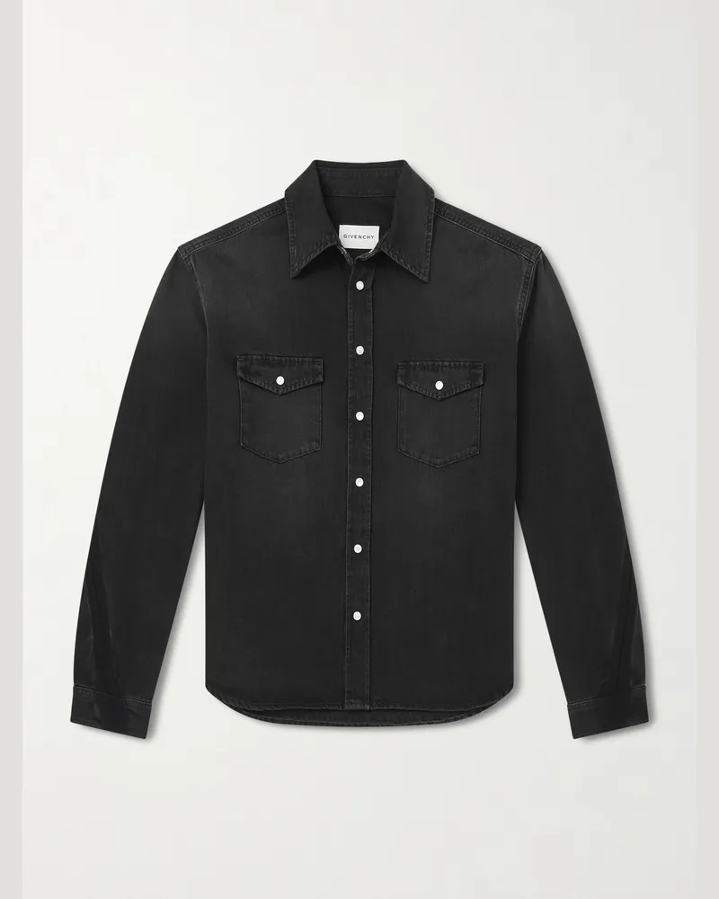 Givenchy Jeanshemd Schwarz