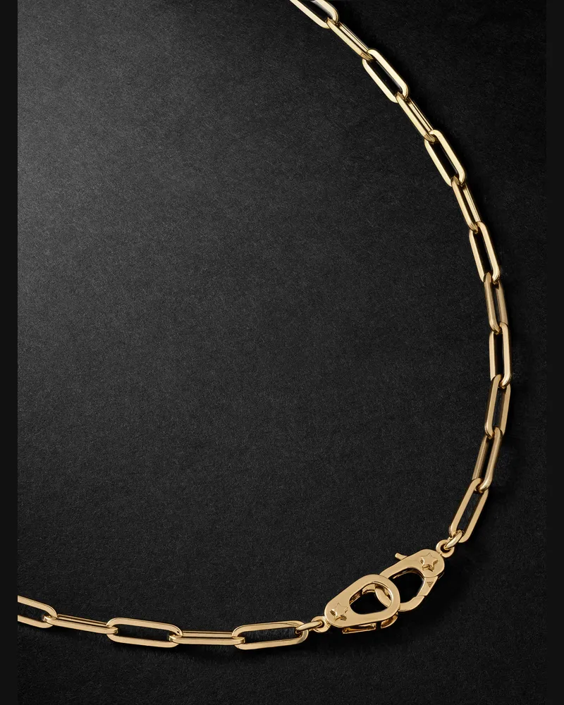 FOUNDRAE Sister Hook Kette aus 18 Karat Gold Gold