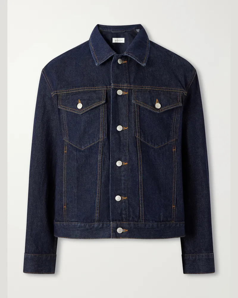 Dries van Noten Denim Jacket Blue