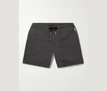 Bulldog gerade geschnittene mittellange Badeshorts aus recyceltem Material