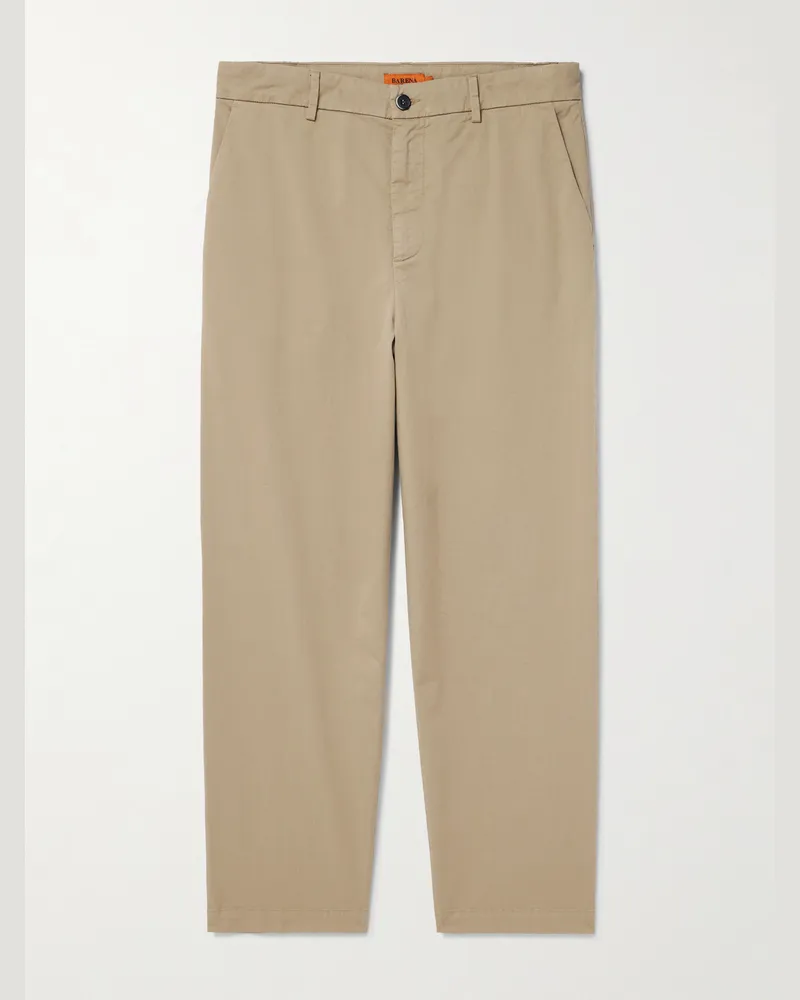 BARENA Canasta gerade geschnittene Hose aus einer Baumwollmischung Neutral